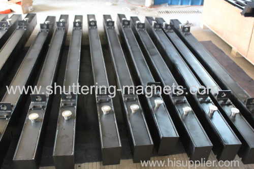 magnetic shuttering with hook 2495mm precast concrete permanent shuttering magnet system prefabricated wall panel wold