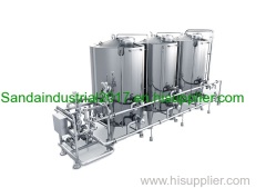 Clean-In-Place (CIP) system used mostly in Food Processing