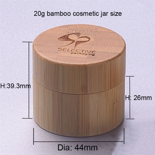 HOT 5g/10g/20g/30g/50g/100g/150g/200g/250g cosmetic jar bamboo in stock