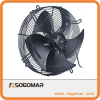 Axial fan 350mm metal steel blades for heat exchanger