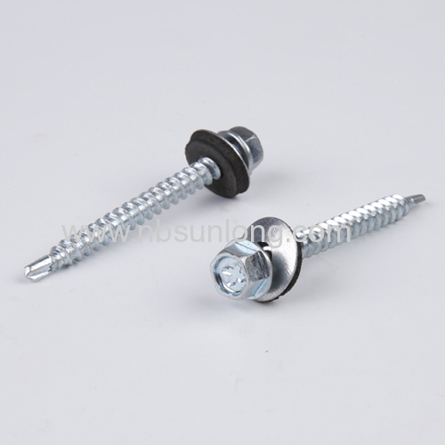 Roofing screw - NO.1 Point - EPDM washer - zinc coated