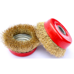 Wire cup brush wheel