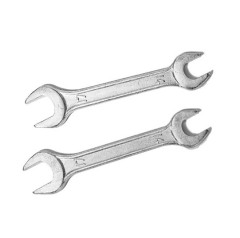 Double end flare nut wrench
