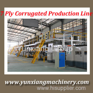 3 5 7 layer Corrugated Cardboard Production Line