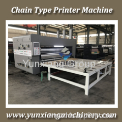 Chain Feeder Printer Slotter Machine