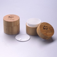 30g bamboo PP plastic jar cream container