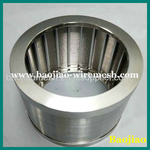 Hydraulic Wedge Wire Filter Screen