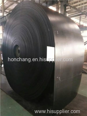 180 degree Heat Resistant Rubber Nylon fabric Conveyor Belt For Cement Plant