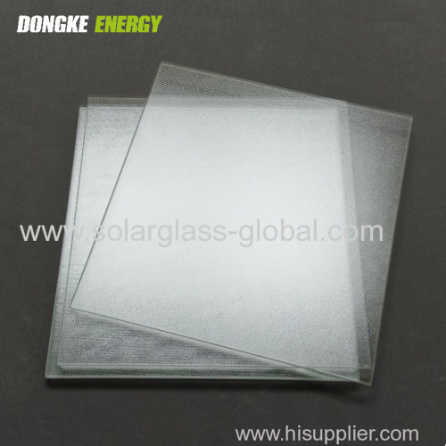 3.2mm Tempered Low Iron Extra Clear Solar Glass for solar panels/solar collector