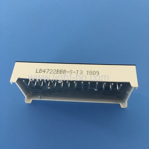 Customized multi-colour triple digit 7 segment led display common anode for Refrigerator