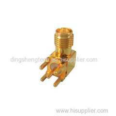 RF Connector SMA R/A Jack PCB Mount