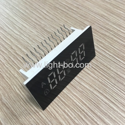 Ultra white custom design 4 Digit Oven timer LED Display with 120℃