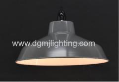 D250mm Metal Shade Pendant Matt Black/Blue/Navy/Cream/Pink