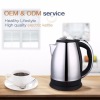 Electric Kettle Stainless Steel Water Kettle Fast Tea Kettle Auto Shut Off 2L Capacity Instantly Boil Hot Water