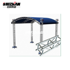 Aluminum stage roof truss system for display