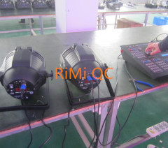 Stage lights inspection in China