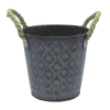 Metal Flower Arrangement Pot