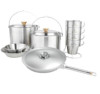 China cheapest top selling high quality Stainless steel the pots and pans in life manufacture