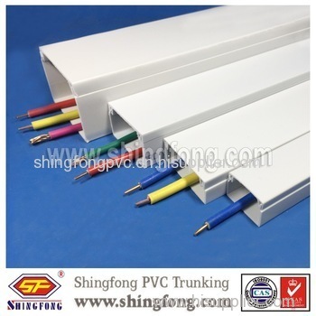 UV resistant Electric Wire protector Cover trunking pvc duct 50*25mm for Australia