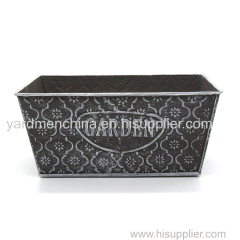 outdoors garden flower pot stand metal flowerpot