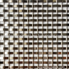 metal mesh woven metal flat panel