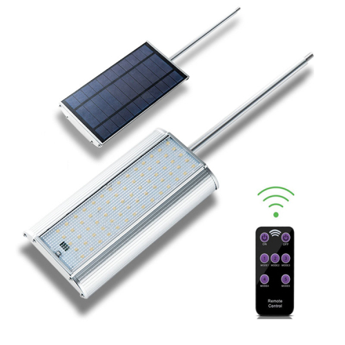 70LED Solar sensor lights with remote control