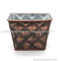 outdoors garden flower pot stand metal flower pot