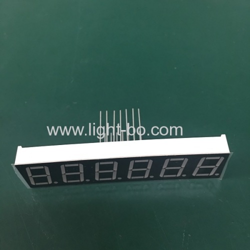 Long lead length super bright red 0.56  common cathode 7 Segment LED Display for Instrument Panel