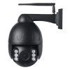2MP Black color wifi IP speed dome cctv cameras 2.7-13.5mm 5x optical zoom wire free PTZ cameras outdoor wifi camera