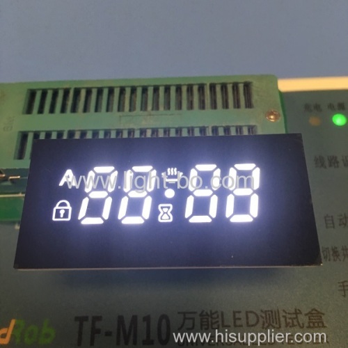Ultra white custom design 4 Digit Oven timer LED Display with 120℃
