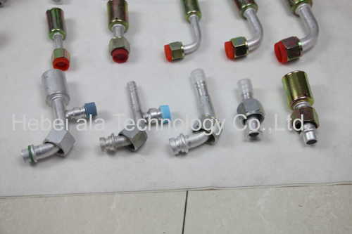 Hot sale Al & iron jacket Al & iron ferrule auto air conditioning hose fittings