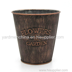 2018 hot sale fashion style metal pot for flower tree