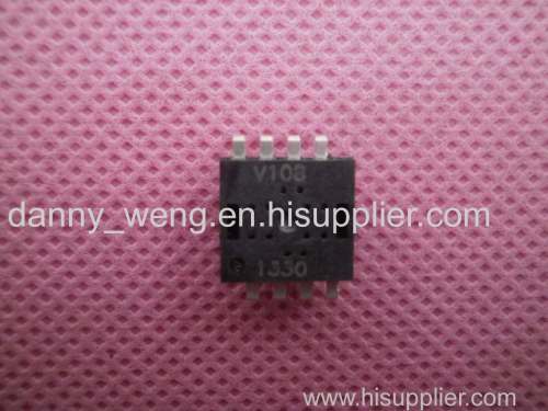 Wireless mouse IC Optical sensor V108 DIP8L 3-6 buttons DPI 400/ 500/ 600/ 800/ 1000(Default)/ 1200 / 1600