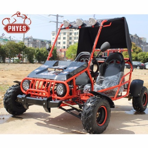 phyes Brand 125cc Go Cart Gas Powered Off Road for Adults &Kids