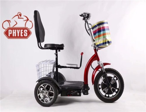 phyes Golfcart 3 Wheel Electric Mobility Scooter Tricycle Trike