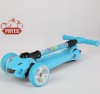 PHYES Crazy JOEY Hearts Kids Push 3 Wheel Scooter with Knee