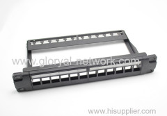 10 INCH 12 port blank patch panel