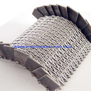 Stainless steel conveyor wire belt for food use  flat wire belt for baking of cookie bread industry