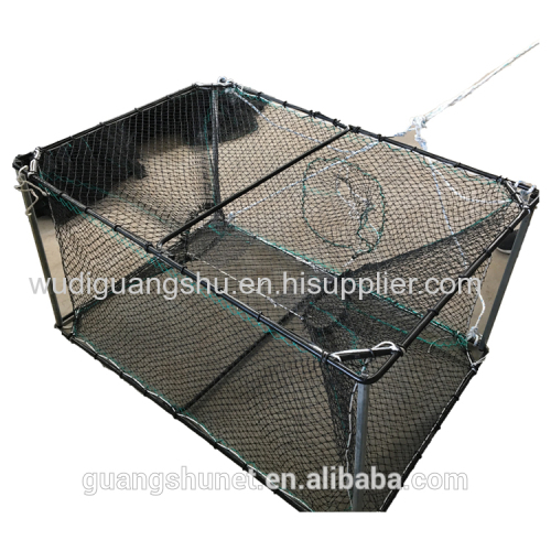 Chinese Steel Wire Folded Crab Trap/Wire Fish Trap/Fishing Net Trap