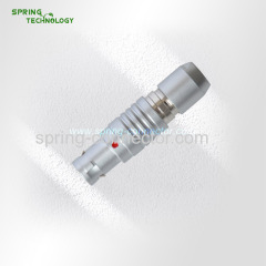 Push Pull Self Latching Circular Metal Electronic Cable Plug