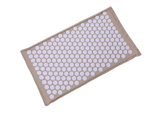 Natural linen Acupressure Mat/High-end type acupressure mat/Acupressure mat filled with coconut fiber