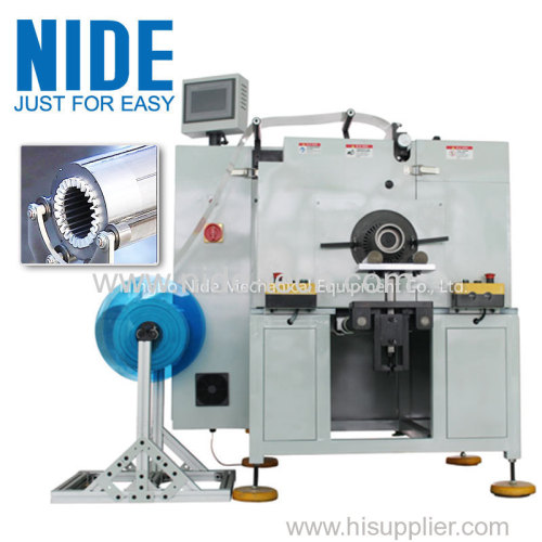 horizontal motor stator insulation paper insertion equipment machine manufacturer