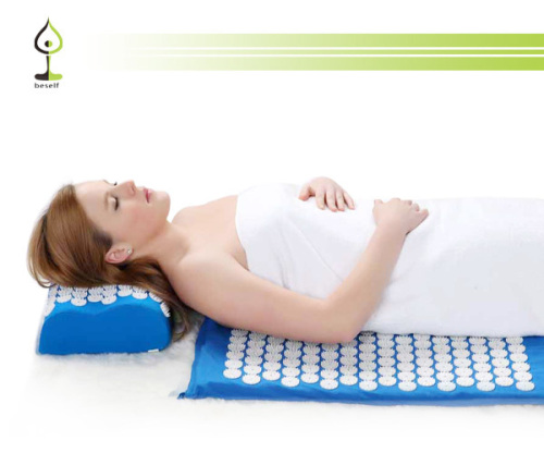 100% cotton fabric acupressure pillow