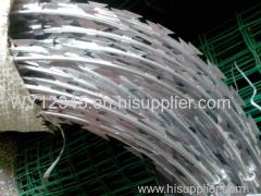 High Quality Hot Dipped Galvanized razor wire cbt-65