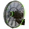 EC Wall Fan With Brushless Permanent Magnet EC motor Wifi Bluetooth Radio Frequency Remote-18&quot; Green Style