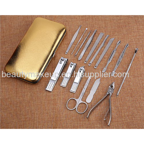 Fashion mens manicure set ladies manicure at home french manicure pedicure kit nail kit luxury mens manicure set