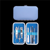 mens manicure set women's manicure set leather case french manicure pedicure kit nail kit nail clippers cuticle cutter