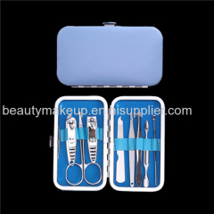 mens manicure set women's manicure set leather case french manicure pedicure kit nail kit nail clippers cuticle cutter