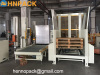 for robotic palletizer system applicator hennopack empty pallet collector and stacker and dispenser machine