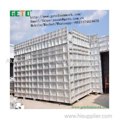 Highly Efficient Recycling Aluminum Construction Formwork System/Plastic Formwork Board/Column Aluminum Formwork